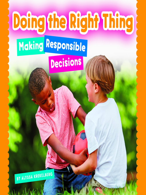 Title details for Doing the Right Thing by Alyssa Krekelberg - Wait list